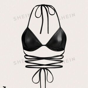 SHEIN black crop top